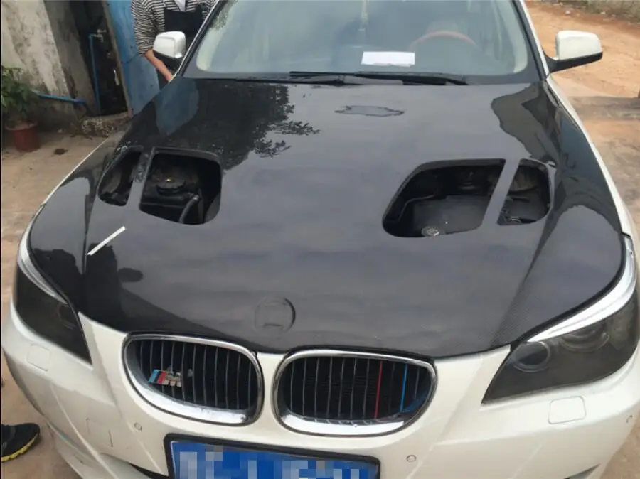 Крышка вентиляционного отверстия переднего бампера двигателя из углеродного