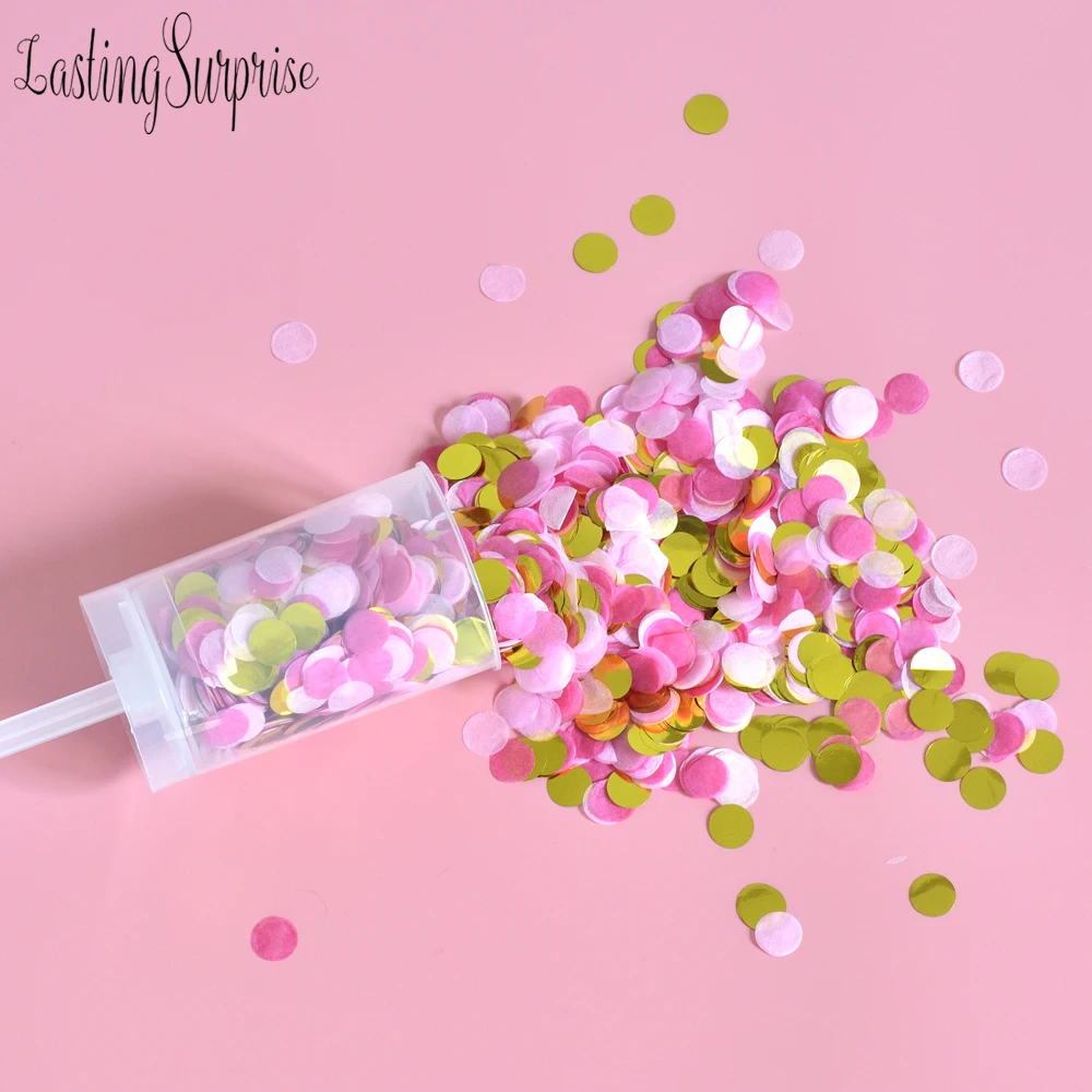 1 шт. конфетти Поппер Свадьба Вечеринка невесты помолвка вечеринка Цветок бумага