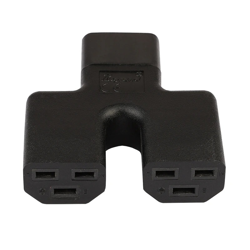 C14-2* C21 два в одном IEC320 C14 до 2* IEC 320 C21 адаптер питания переменного тока rразъем конвертер гнездо «Папа-мама» конверсионный штекер