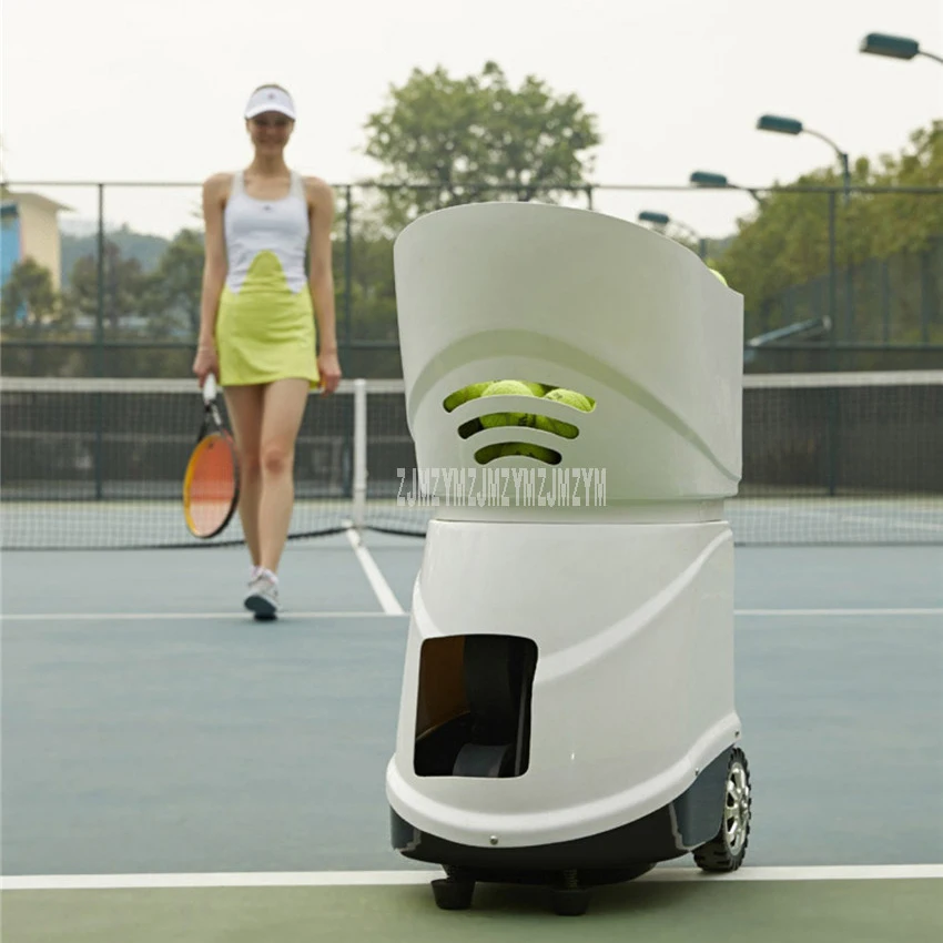 

Тренажер для тенниса, Профессиональная теннисная Автоматическая сервировочная машина, рандомное устройство с дистанционным управлением