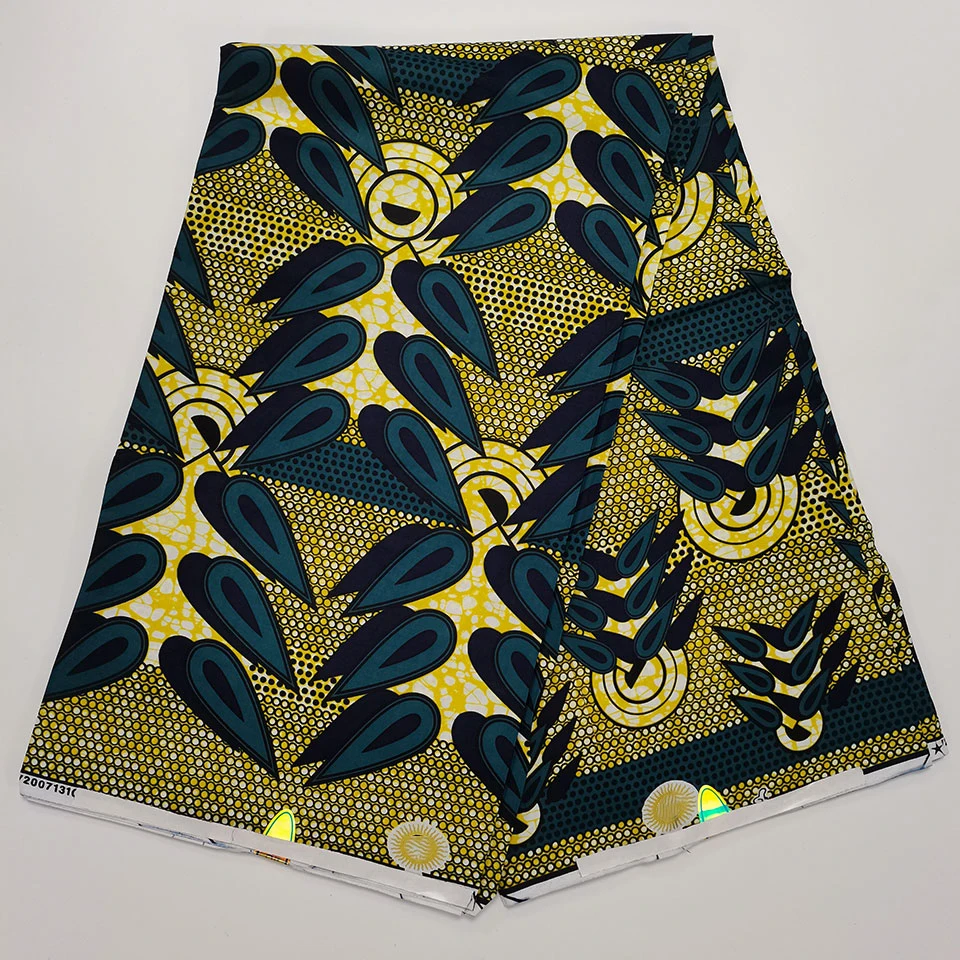 

6 Yards Mitex Wax Print/ African Fabrics Kitenge/Pagnes/Tissues Africain/ Lapa/Chitenge HS-177