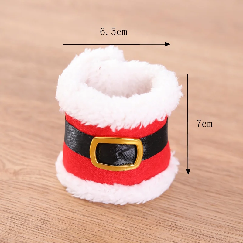 4 шт. держатели кольца для салфеток Банкетный обеденный стол Рождественский