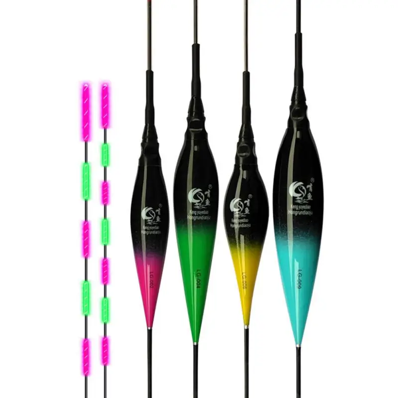 Поплавок для ночной рыбалки светильник + подарок большой плавучесть светящиеся