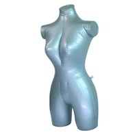 inflatable female torso model half body mannequin top clothing display props