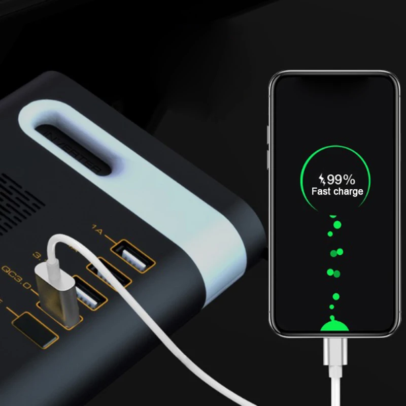 200 Вт автомобильный прикуриватель инвертор постоянного тока 12 В в переменный ток