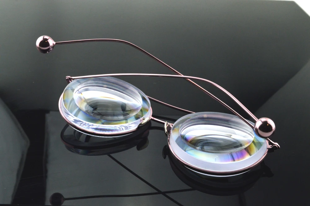 Женские круглые розовые очки для близорукости девушек и женщин 17D|Женские кадры| |