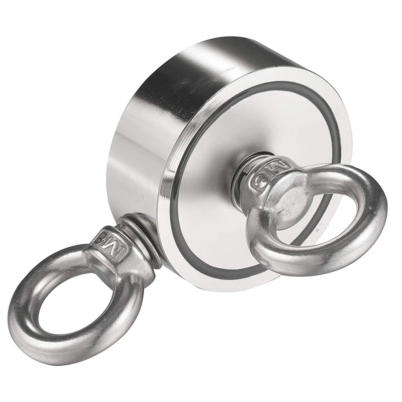 Неодимовые рыболовные магниты (двухсторонние магнитные) Круглые неодимовые с