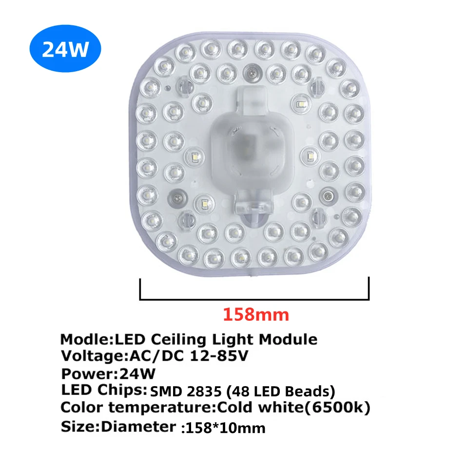 

Heetech Светодиодный модуль лампы 12W 18W 24W