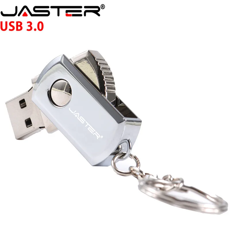 JASTER USB флеш накопитель из нержавеющей стали 3 0 портативный с брелоком 64 ГБ 32 16 8 4 128