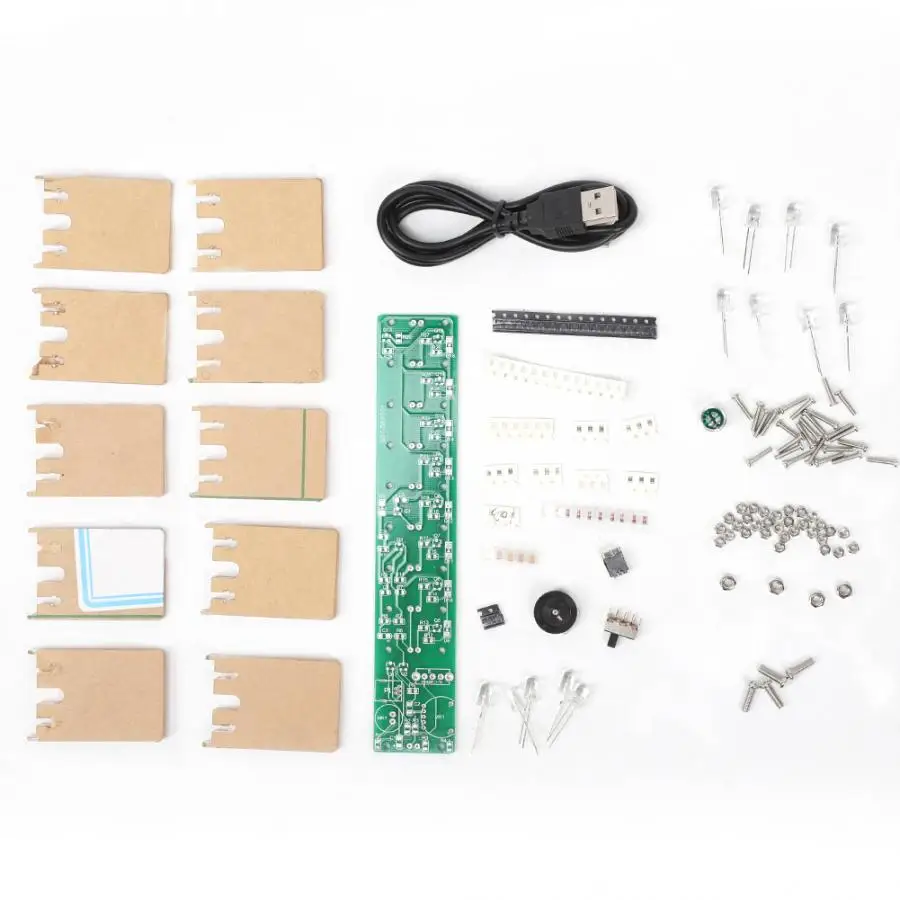 DIY Электронный Кристалл Колонка производство Голосовое управление музыкальный