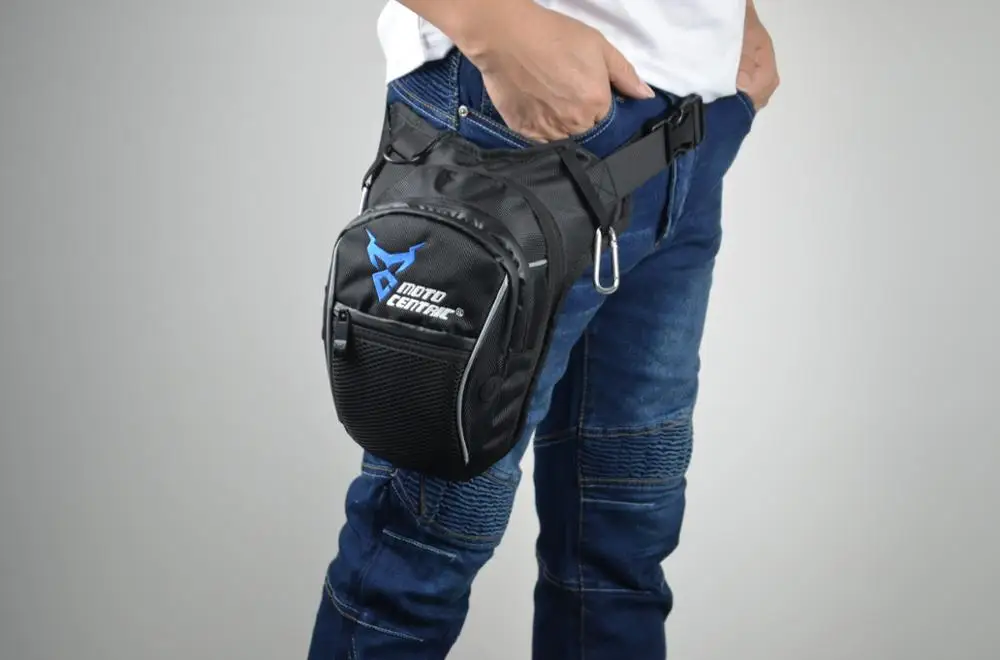 Водонепроницаемая поясная сумка для мужчин мотоциклетная из ткани Оксфорд