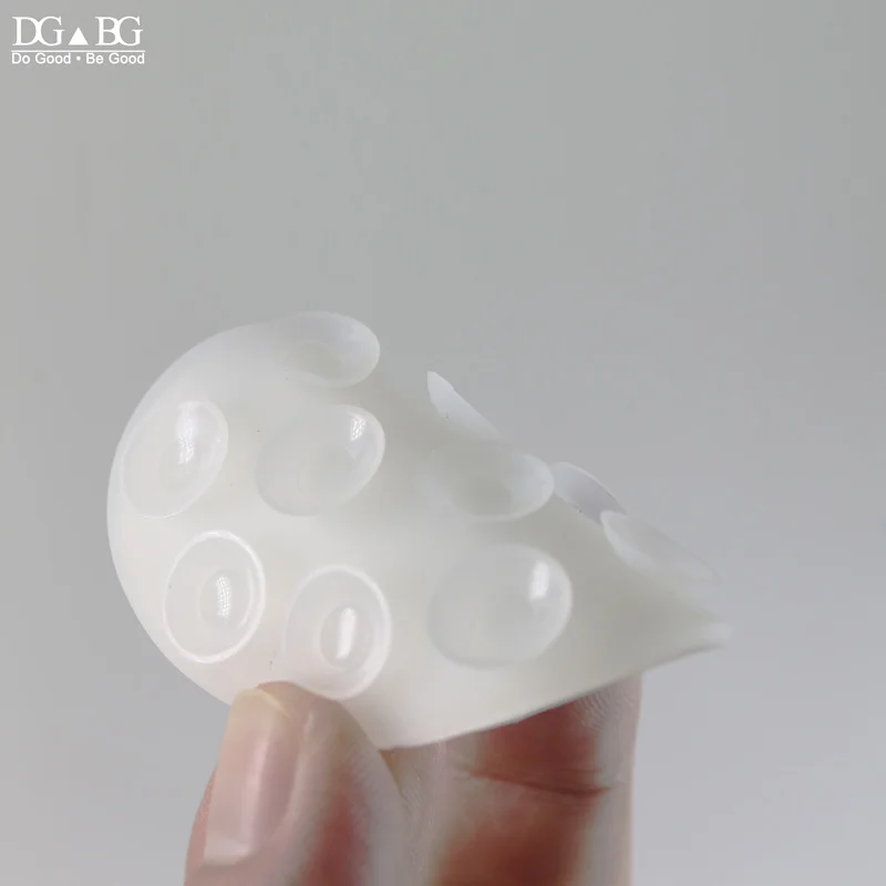 High Quality Silicon Suction Cup Backed 3M Adhesive Easy Sticker Non Slip Mat Rubber Sucker Anti Pad | Дом и сад