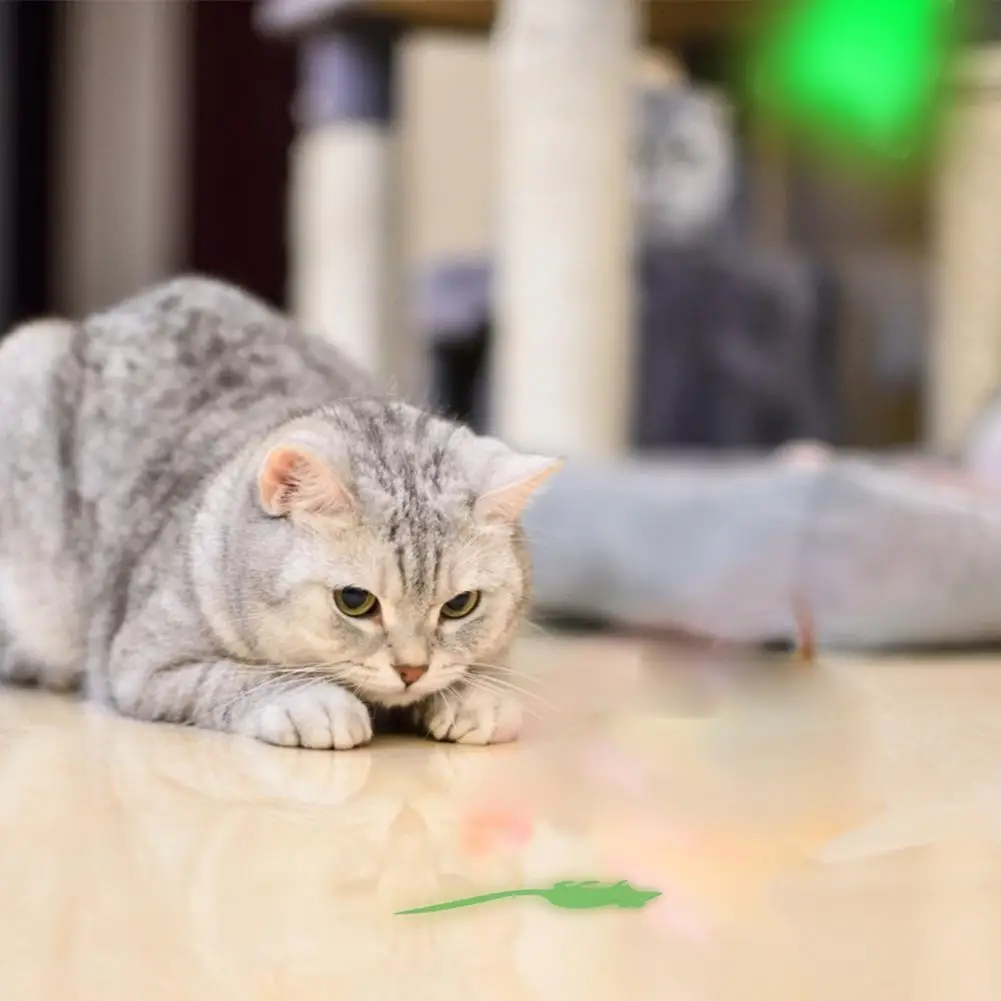 Обновление красного и зеленого цветов забавная для кошек собак вспышка