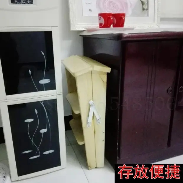 Складной стул из массива сосны простой складной для скалолазания кухонный