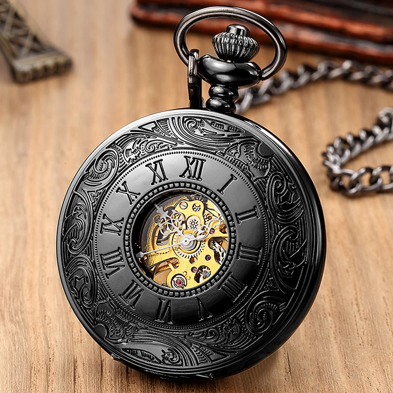 Старый дизайн Механические карманные часы кулон брелок цепь Reloj для мужчин