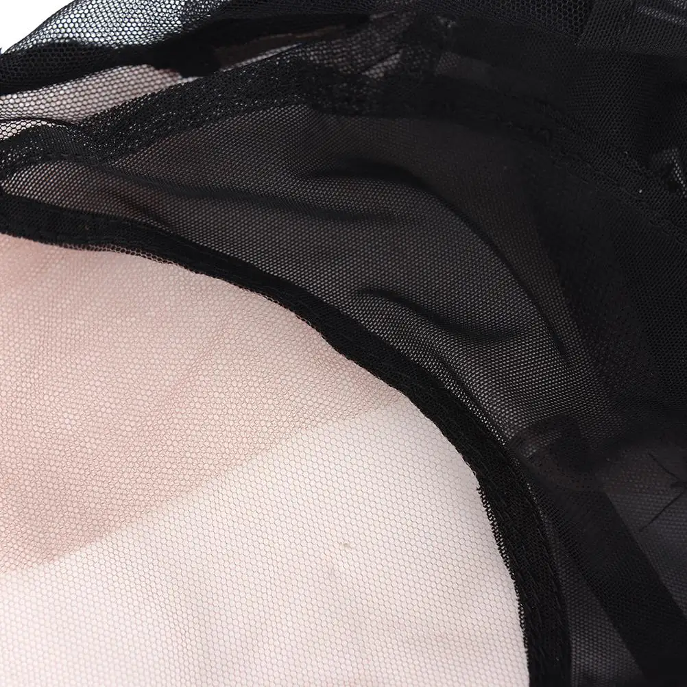 Кепки для париков "Lace Front Wig Caps" с регулируемым ремешком, инструменты для выполнения шапочки с плетением, сетка для волос, профессиональная, 4 цвета на выбор.