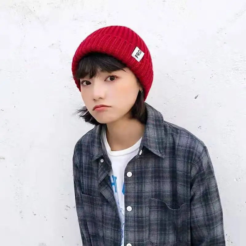 Fashion Thick Plush Windproof Women Knitted Winter Warm Soft Berets Hats Snapback Casual Outdoor Wool Caps lovers Beanies Hats