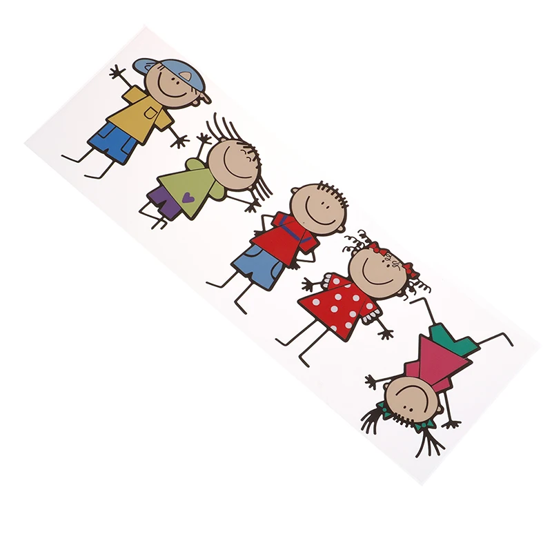 1 шт. мультяшная наклейка на машину для мальчиков и девочек окно тело забавная