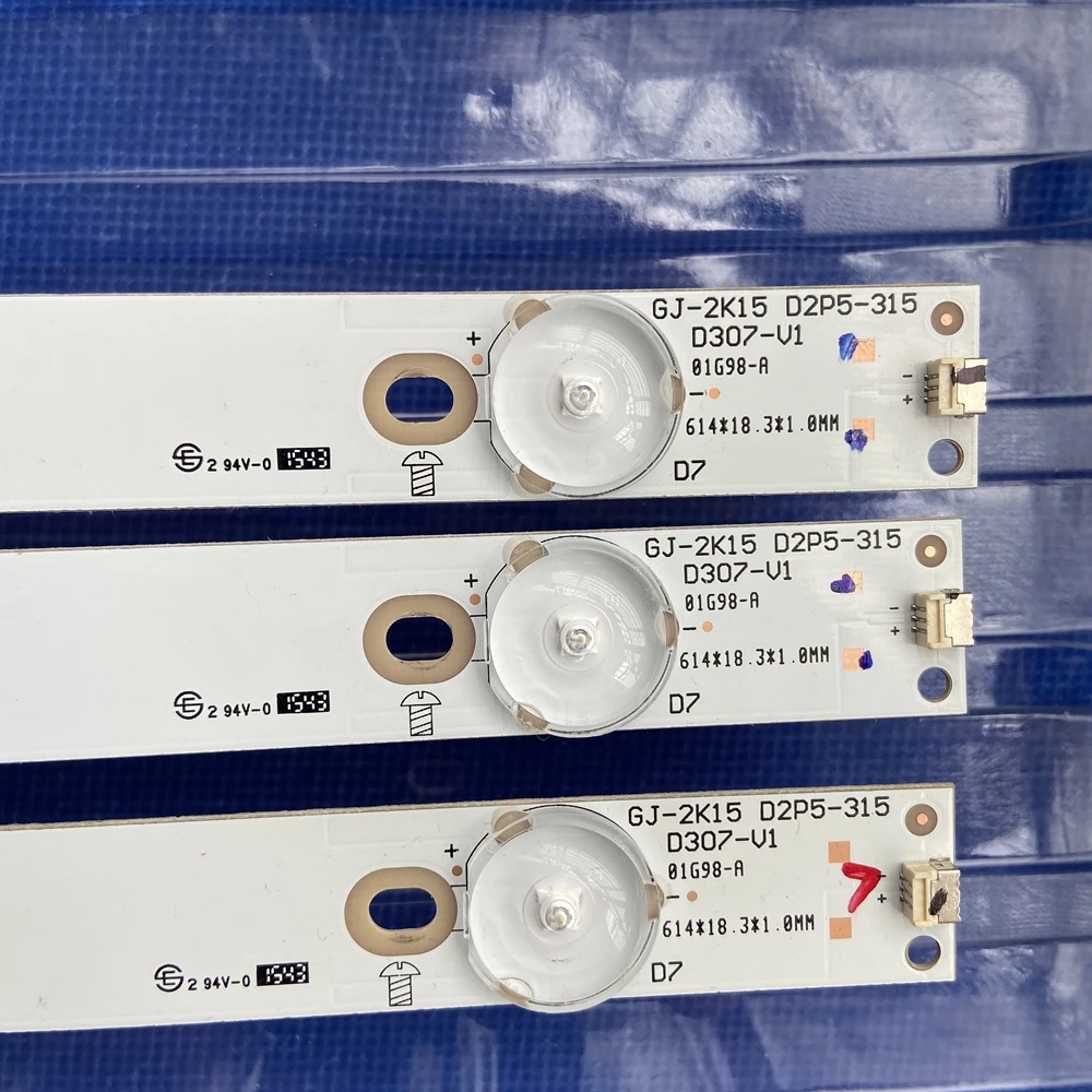 1 комплект = 3 шт. LBM320P0701-FC-2 светодиодный подсветка strips32PFK4309-TPV-TPT315B5 32PFK4309 32PHS5301 TPT315B5 LB-F3528-GJX320307-H 32E200E