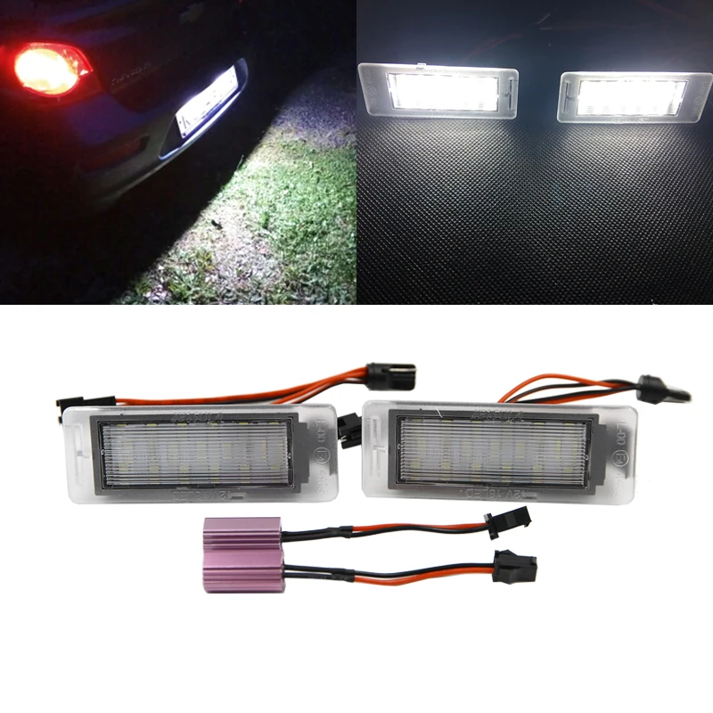 2X Canbus Автомобильный светодиодный номерной знак светильник Opel Insignia Sports Tourer Mokka для