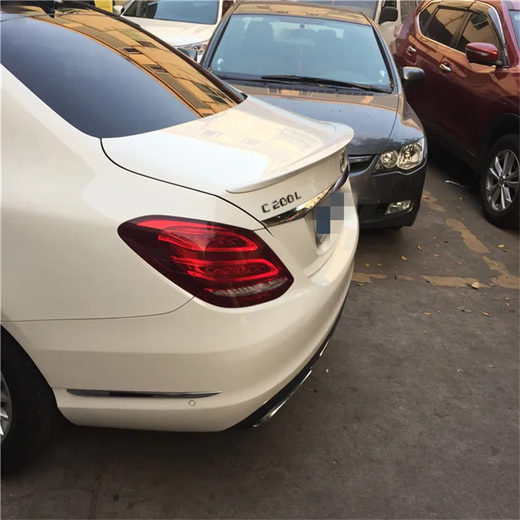 Спойлер для Mercedes Benz W205 2016-18 C180/C200/C230 C-класс высококачественный спойлер заднего