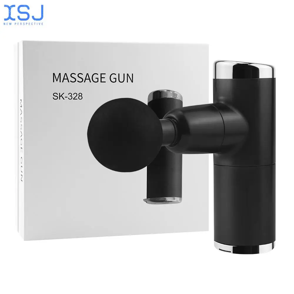 Mini Electric Muscle Massage Gun Pocket Fascia Gun Neck Muscle Vibration Relaxer Muscle Relaxer Massage Gun