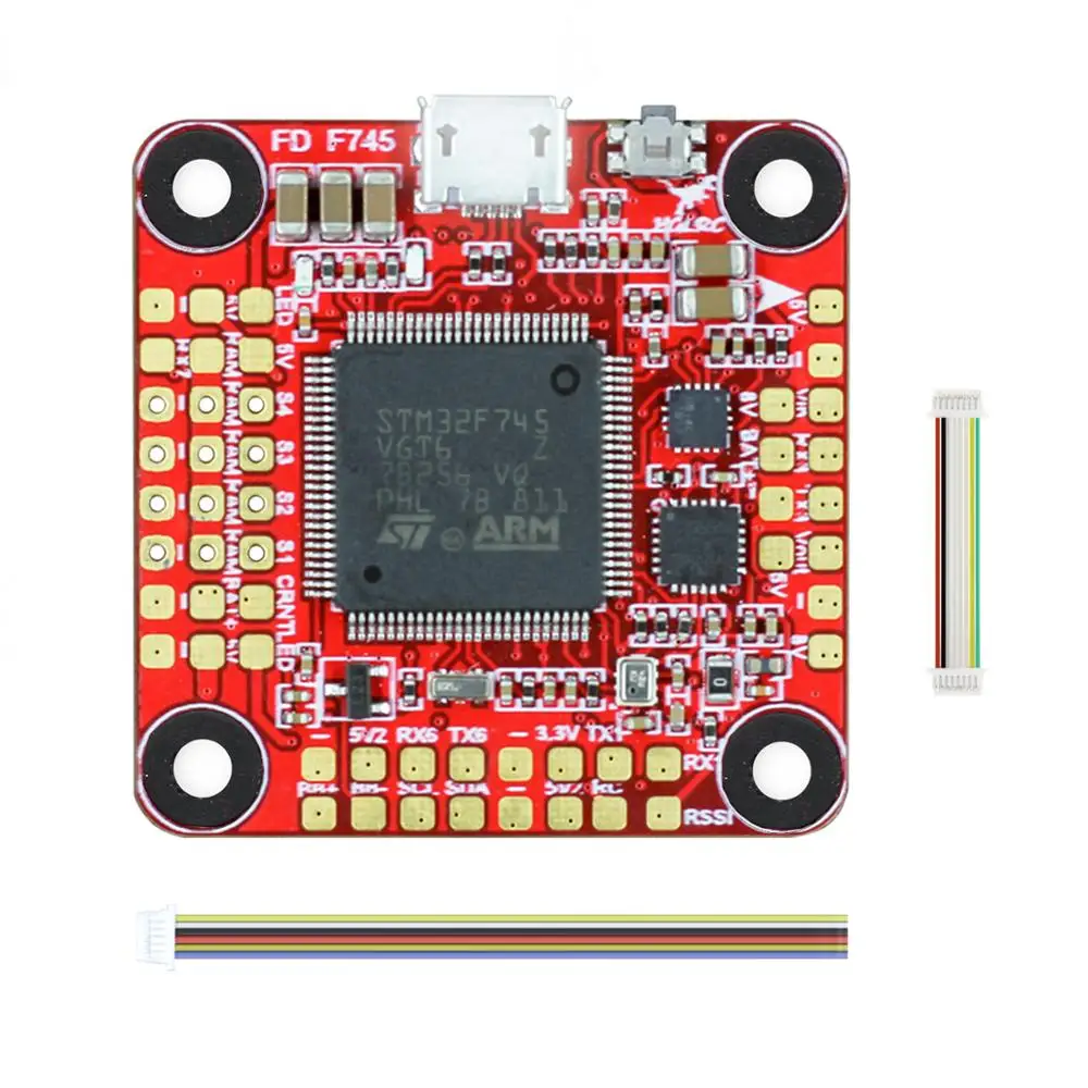 HGLRC Forward F7 двойной контроллер полета STM32F745 OSD w/5 V/3A 8 V/1.5A BEC 10 2G 30 5x30 5 мм отверстия для