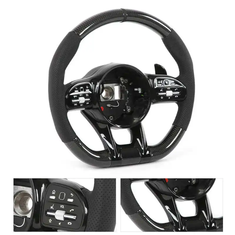 Сменное Рулевое колесо для AMG Performance из углеродного волокна Mercedes-Benz A/B/C/E/S/G/GLC/GLE Class
