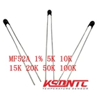 Бесплатная доставка, 100 шт. MF52AT MF52 3950 NTC1 % 5K 10K 15K 20K 50K 100K 502 103 153 503 104 терморезистор, предохранитель сопротивления