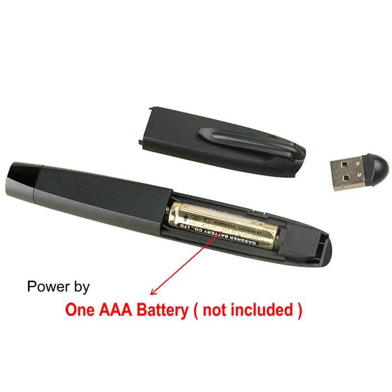 ABHU-Rf 2 4G беспроводной Ppt Презентер слайд Advancer флип ручка Указатель Powerpoint