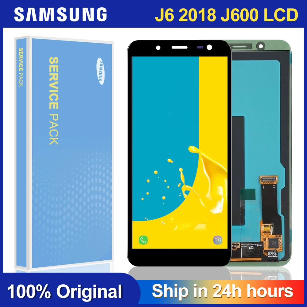 5 6 ''оригинальное для Samsung Galaxy J6 2018 J600 J600F J600Y ЖК дисплей с сенсорным экраном SM J600G