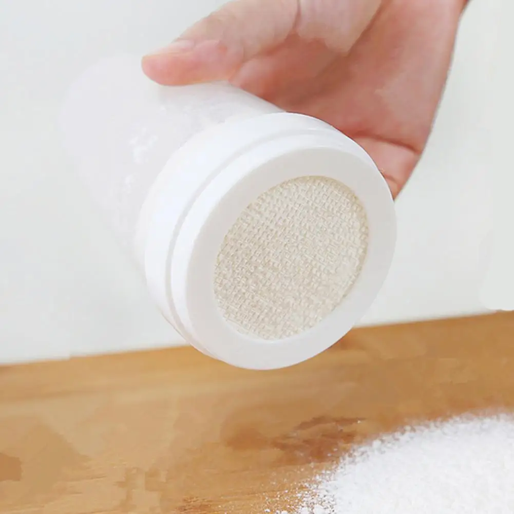 Кухня выпечки шоколада какао муки сито порошок земснаряд шейкер приправа банка