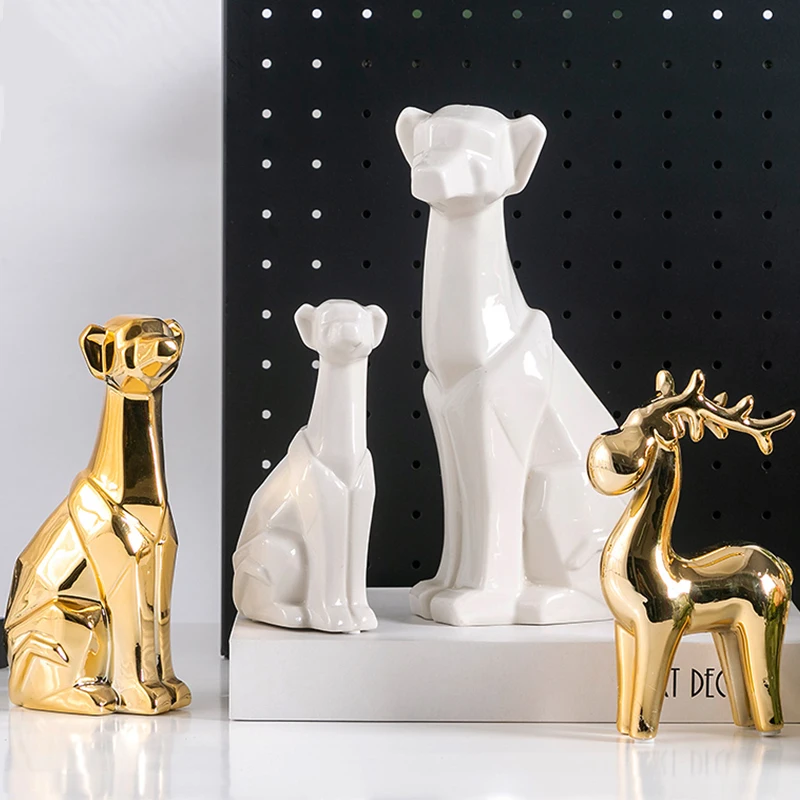 Скандинавская Современная керамическая Имитация животных геометрические