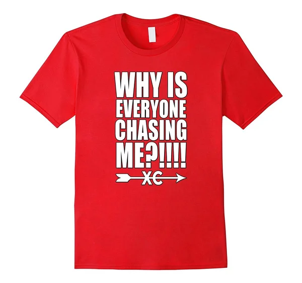 

Funny Cross Country Running Men's T-Shirt