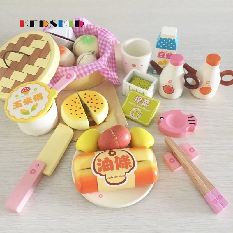 Классические ролевые игры китайские dim sum кухонные игрушки имитирующие шеф-повара кухонные наборы Кук Веселые игровые игрушки миниатюрная еда Рождественский подарок