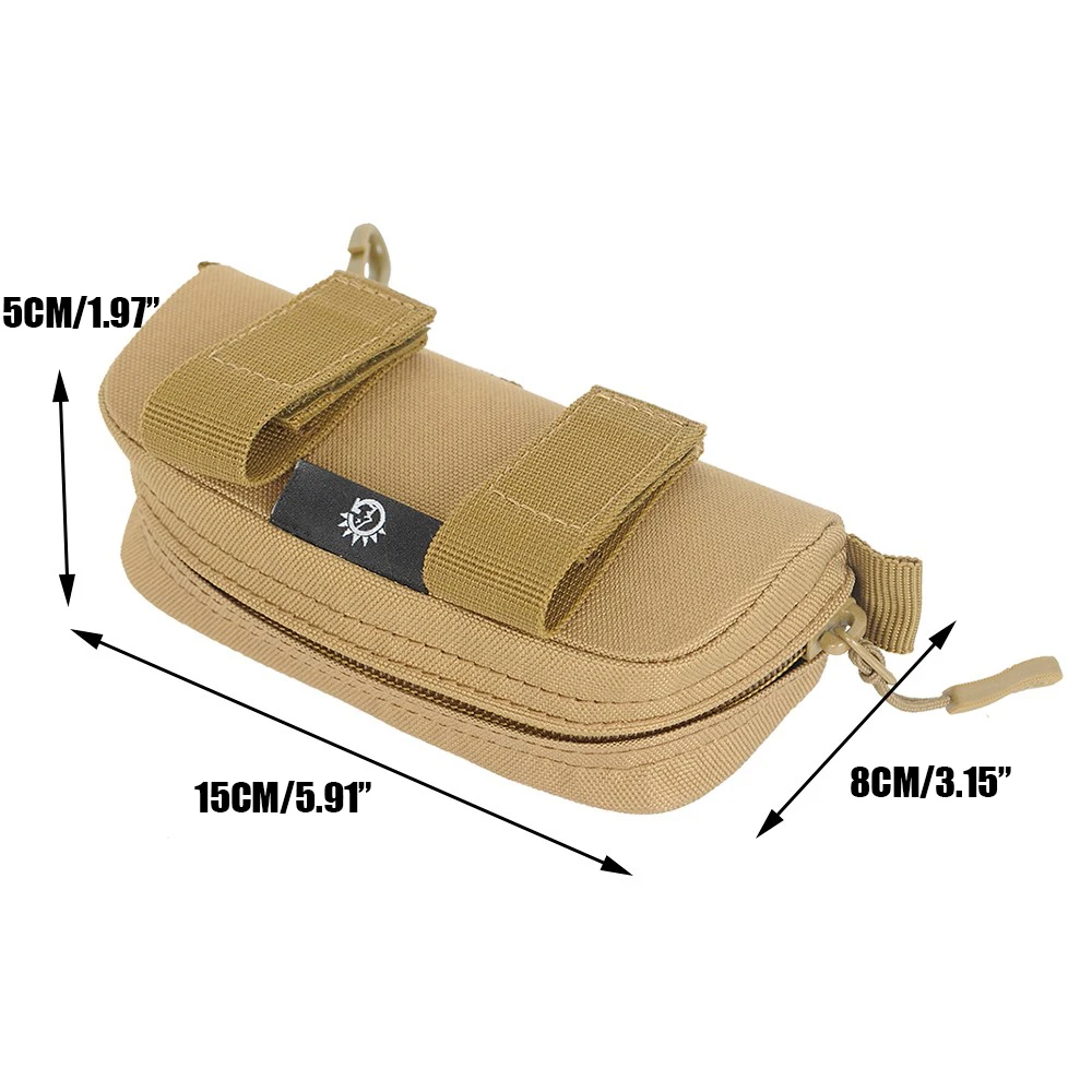 Тактический чехол для солнцезащитных очков военный на Молле камуфляжные