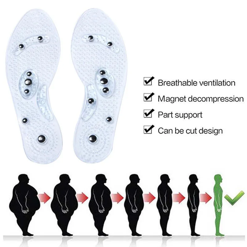 Массажные стельки для обуви магнитотерапия антицеллюлитный обезболивающий