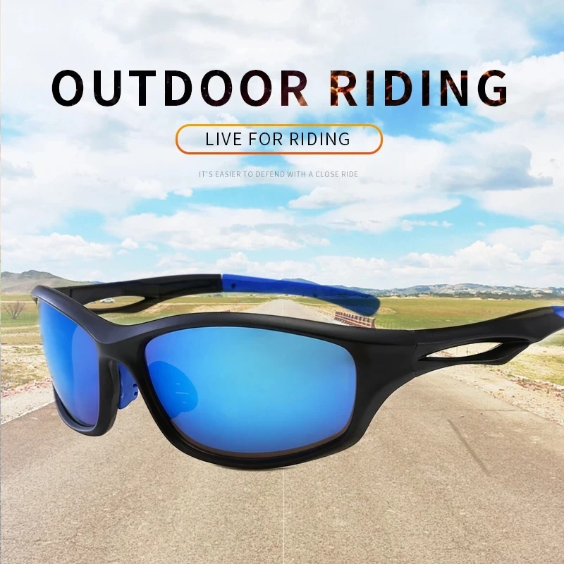 

Sports Cycling Glasses PC Lens Frame Mountain Bike Sunglasses Mtb HD Antifog Cycling Goggle Oculos Ciclismo Men Women