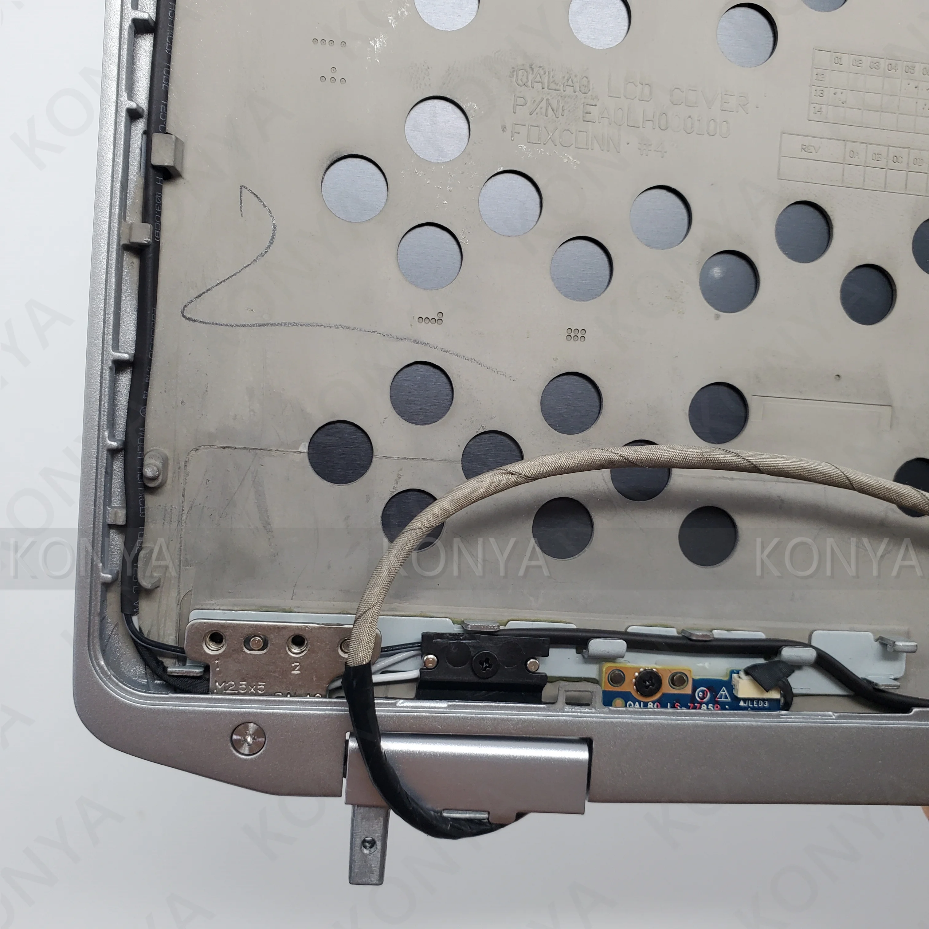 Новый оригинальный для Dell Latitude E6530 ЖК-задняя крышка с петлями 29T6K 029T6K V5W91 0V5W91 AM0LH000202