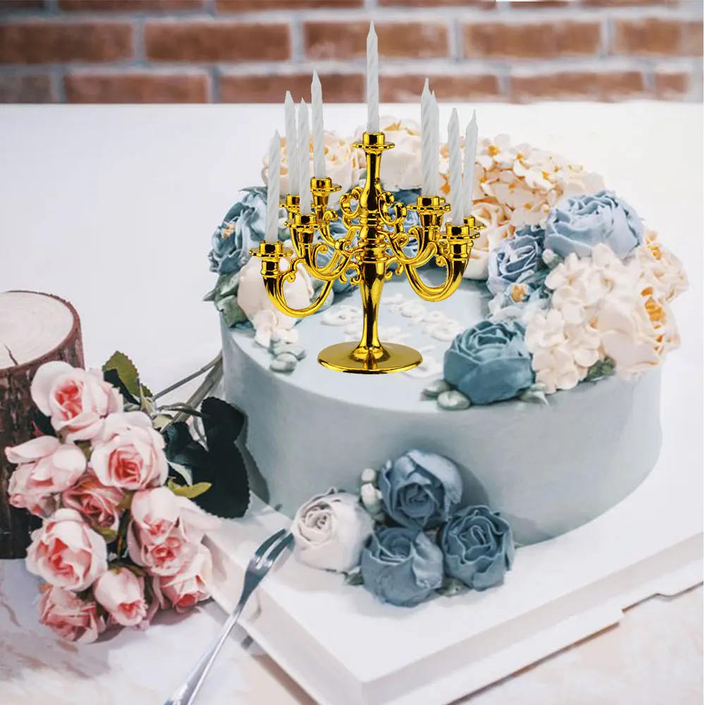 1 шт свечи унисекс пластиковые вечерние для детей и взрослых красочные модные т.