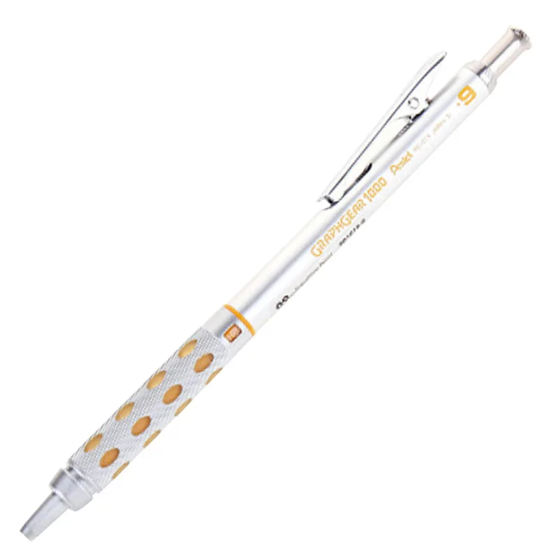 4 Pentel GRAPHGEAR 1000 механические разработки карандаш комплект PG1013/15/17/19(0,3/0,5/0,7/0,9 мм - Цвет: 0.9mm
