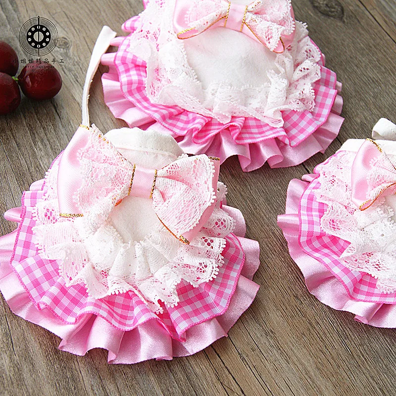 Нагрудники собака щенок Кот кружевной платок носовой шарф аксессуар страна