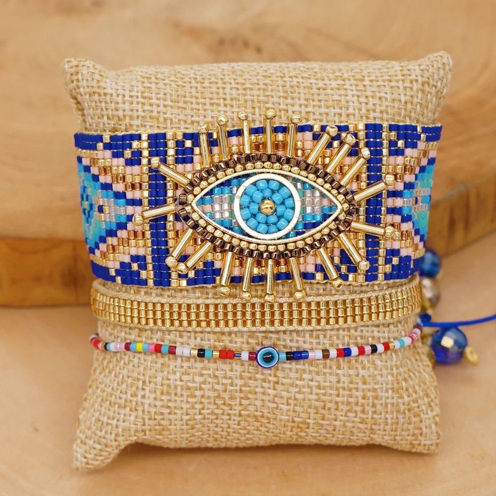 Go2boho MIYUKI браслет для женщин Pulseras Mujer Boho летние ювелирные изделия Турецкий Дурной