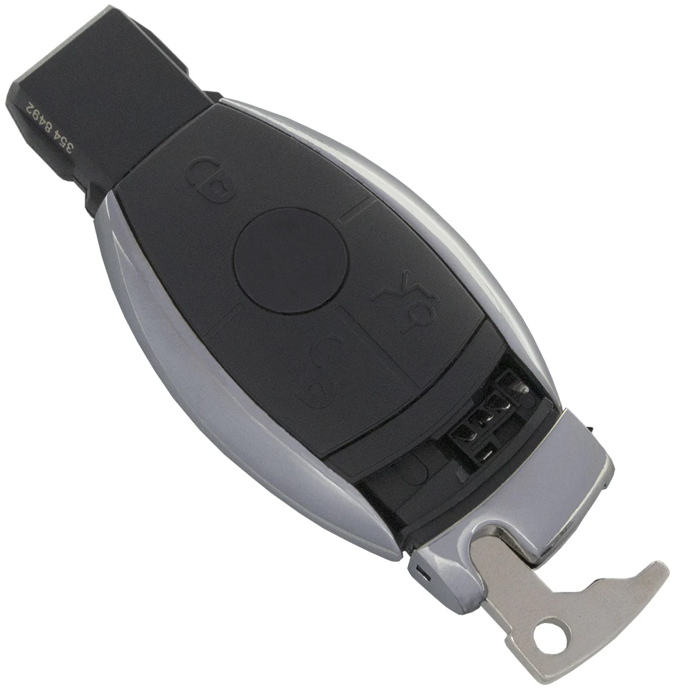 WhatsKey 3 кнопки дистанционного ключа автомобиля оболочки Fob чехол для Mercedes Benz CLS W204