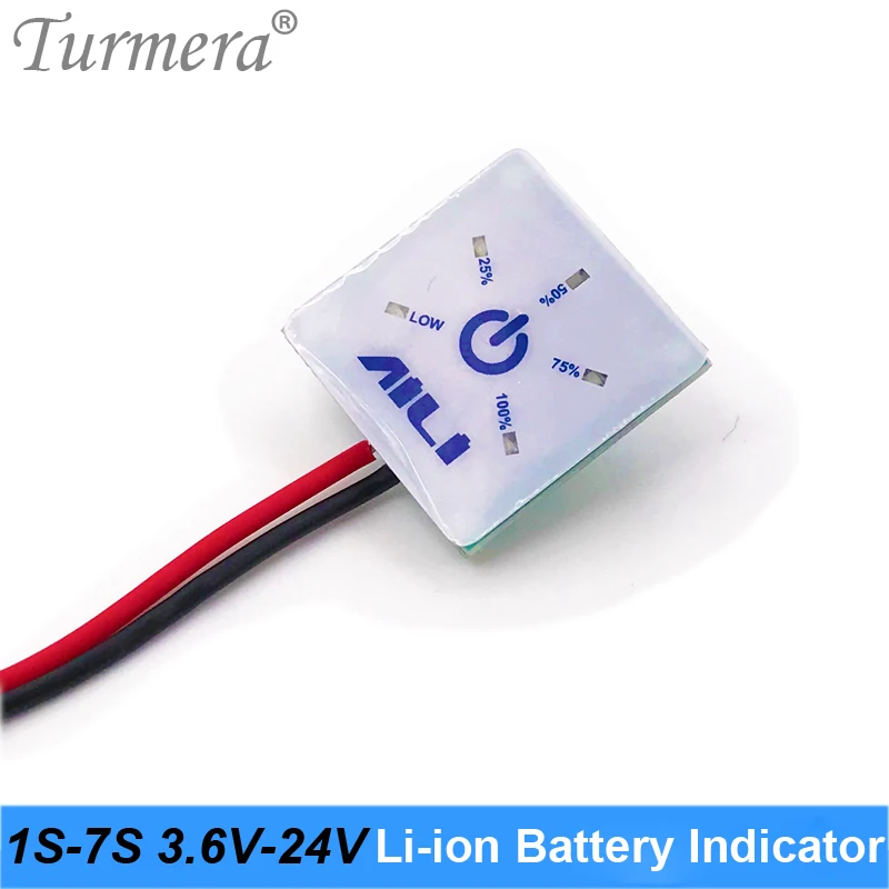 Индикатор аккумулятора 1S 4 2 V 2S 8 3S 12 6 4S 21V 6S 16 24V модуль дисплея емкости литиевой
