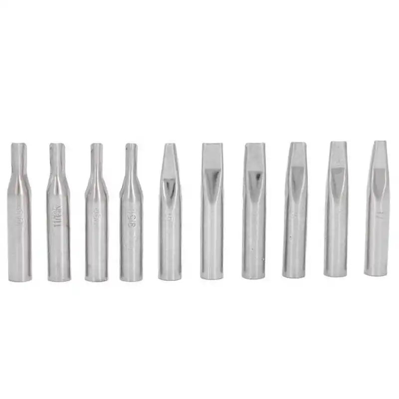 Набор наконечников для тату машинки комплект из 20 предметов нержавеющей стали с