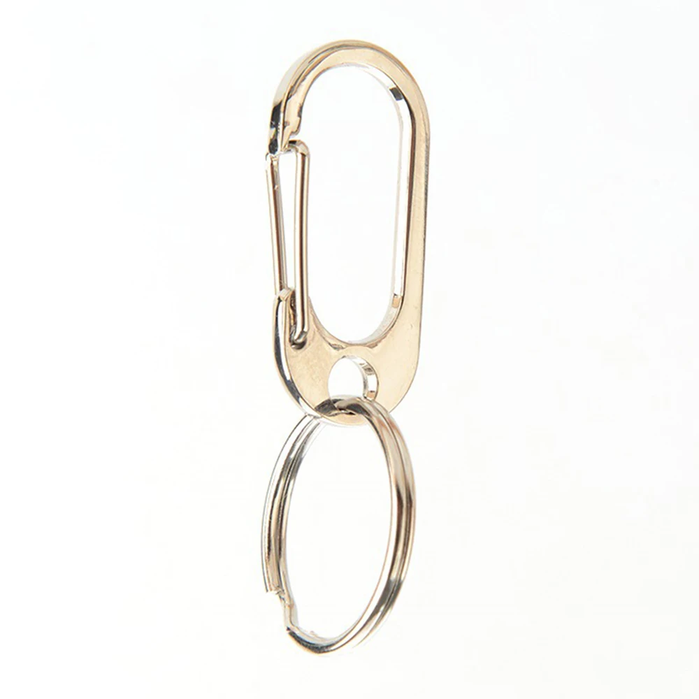 Открытый Многофункциональный Карабин Металлический брелок карабин зажим