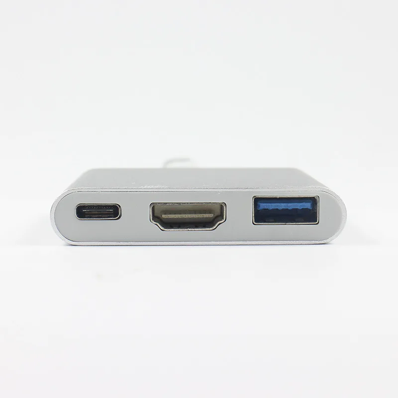 Кабель Type-C к HDMI + USB HD три в одном адаптер 4K U диск мобильный жесткий мышь