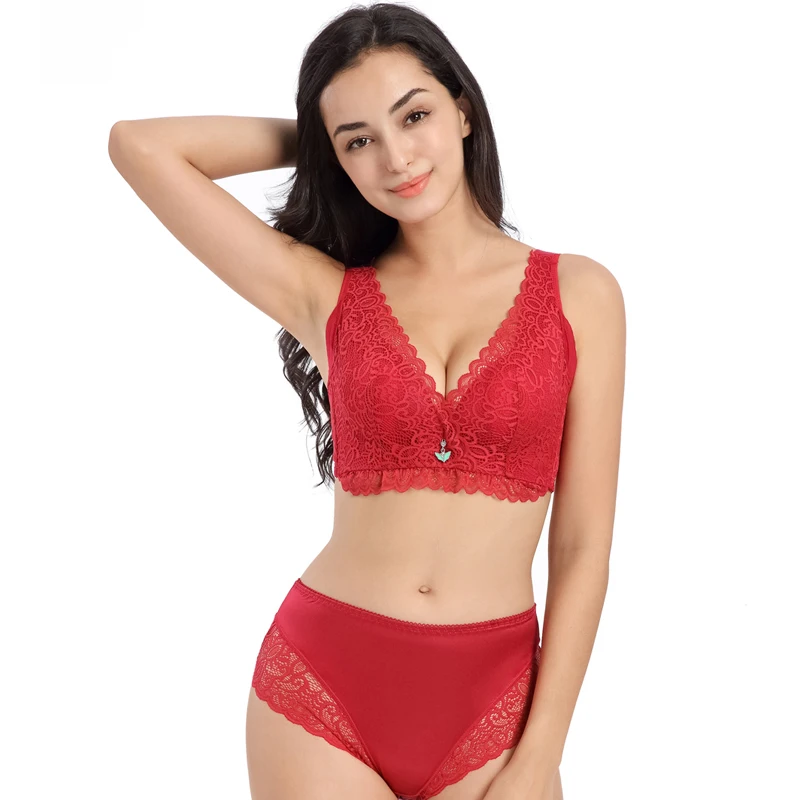 Модное сексуальное женское нижнее белье бюстгальтер и трусики подростковый