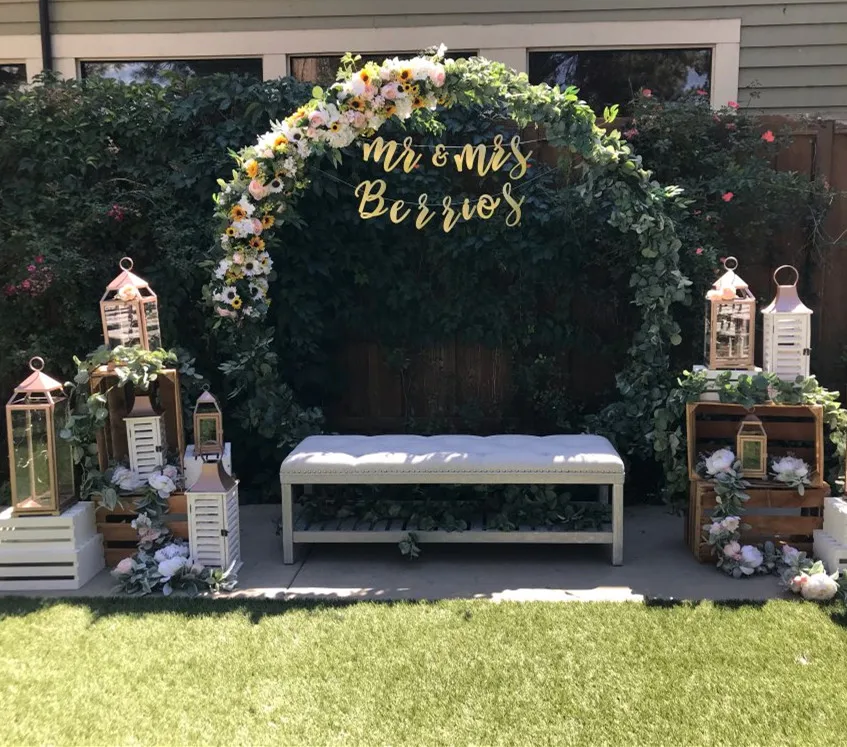 Реквизит EMS для свадьбы рождества дня рождения детской вечеринки круглые кольца